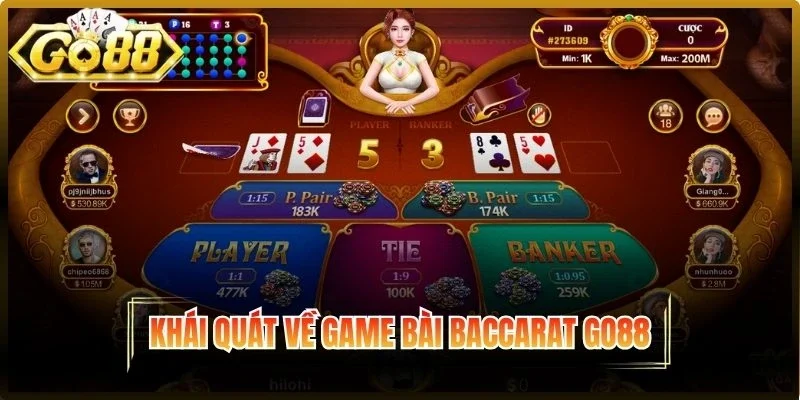Khái quát về Baccarat Go88