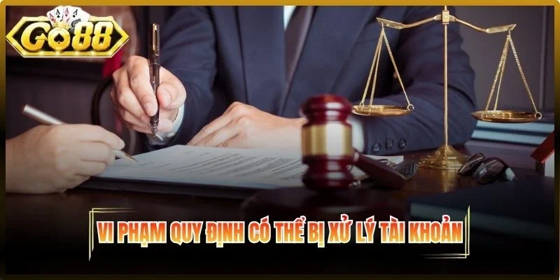Vi phạm quy định có thể bị xử lý tài khoản