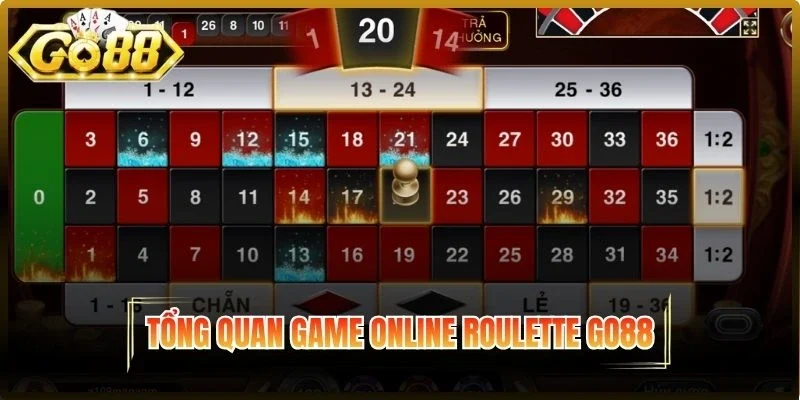 Tổng quan game Roulette Go88