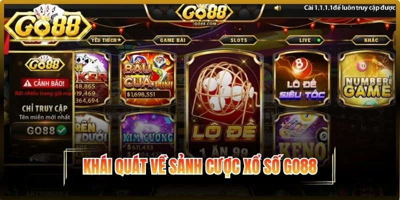 Khái quát về xổ số Go88